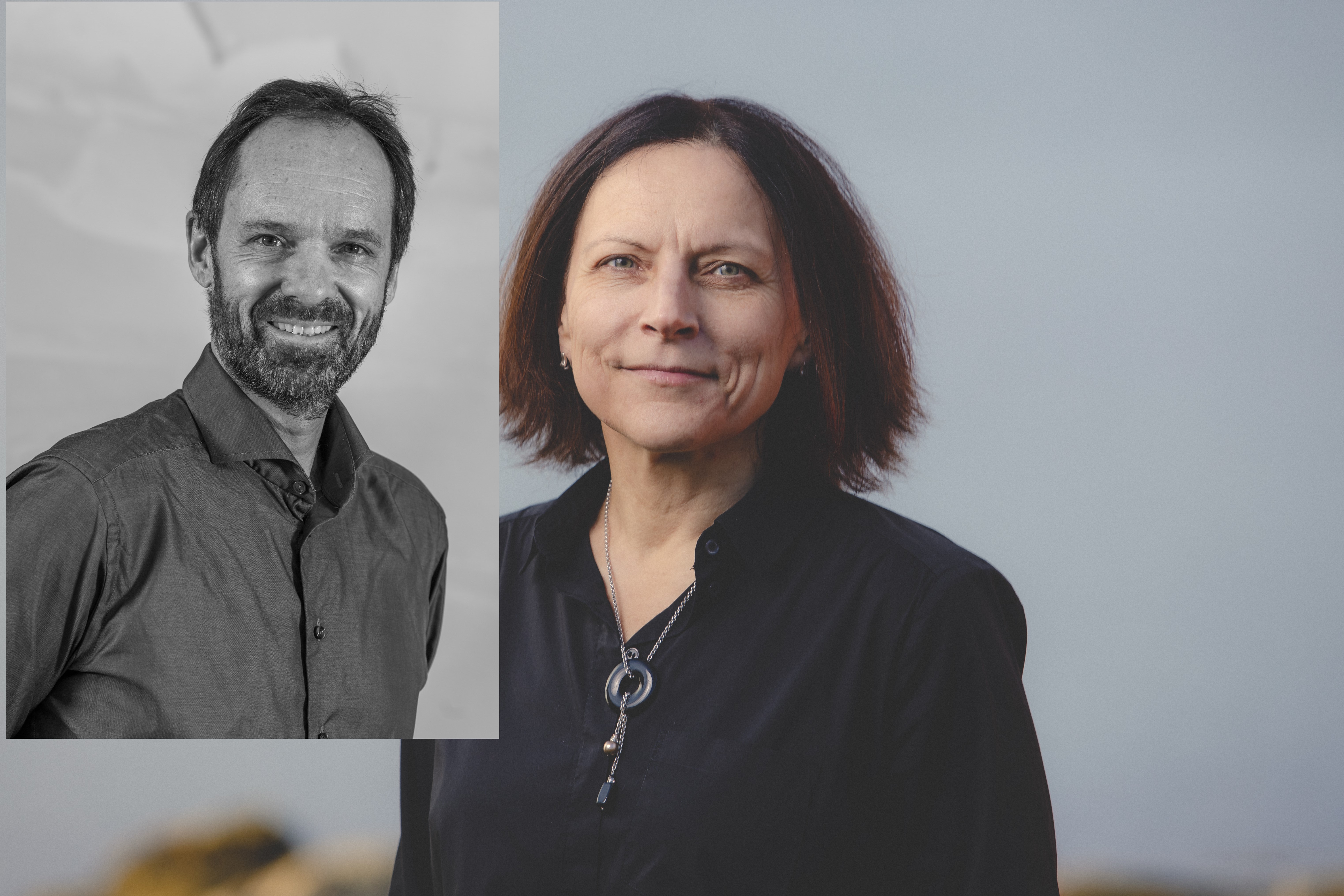 Direktør Jan Gunnar Winter og prosjektleder Anne Katrine Normann ved Senter for hav og Arktis Direktør Jan Gunnar Winter og prosjektleder Anne Katrine Normann ved Senter for hav og Arktis