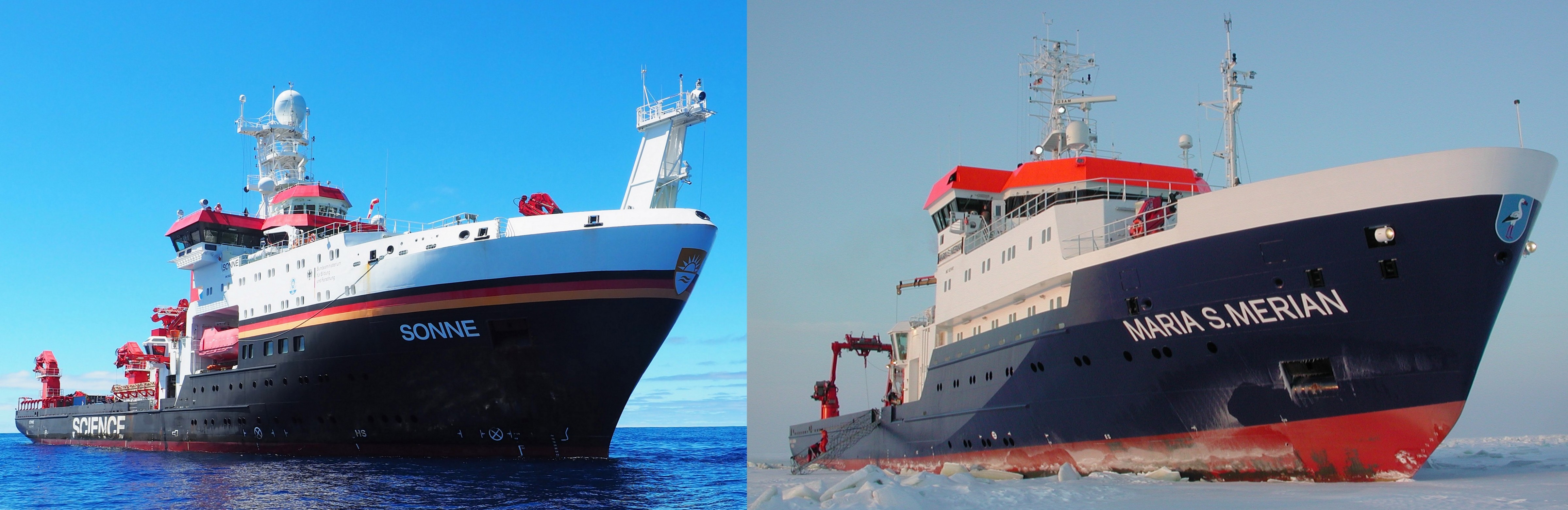 RV Sonne and RV Maria S. Merian RV Sonne and RV Maria S. Merian