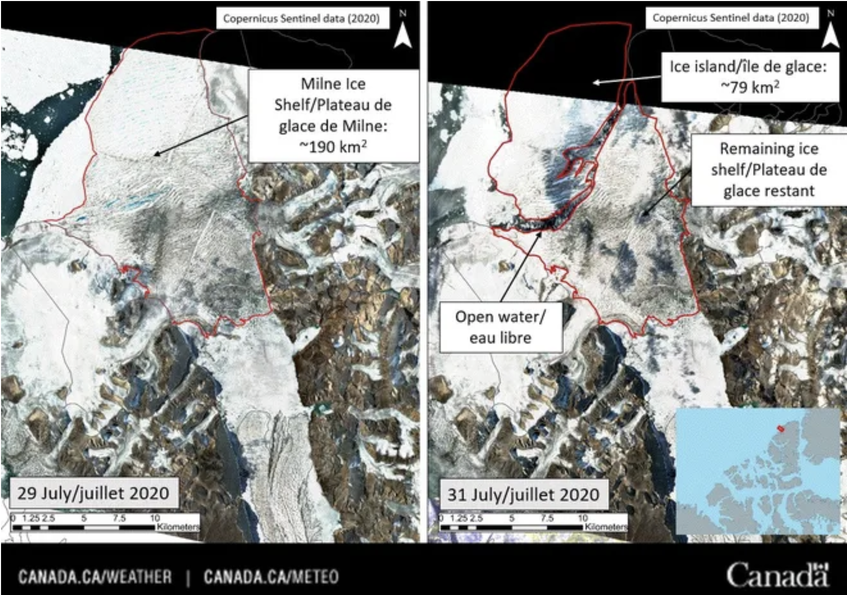 Milne Ice Shelf Milne Ice Shelf