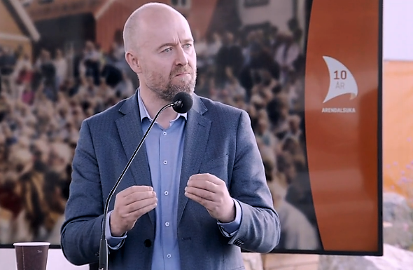 Stortingsrepresentant for Ap, Eirik Sivertsen, debatt Arendalsuka. Stortingsrepresentant for Ap, Eirik Sivertsen, debatt Arendalsuka.