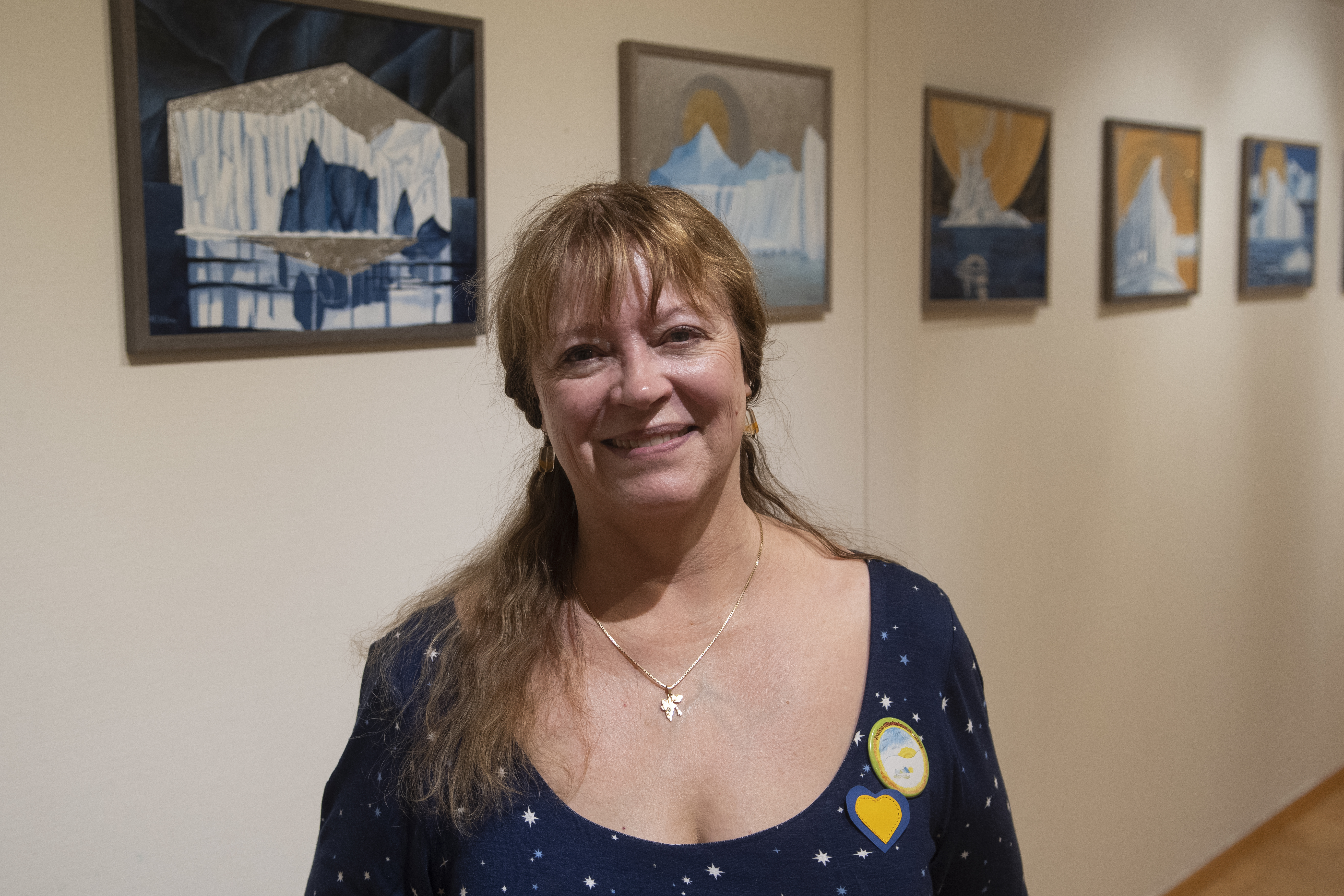 Kunstnar Elizabeth Bourne driv Spitsbergen Kunstnersenter. Kunstnar Elizabeth Bourne driv Spitsbergen Kunstnersenter.