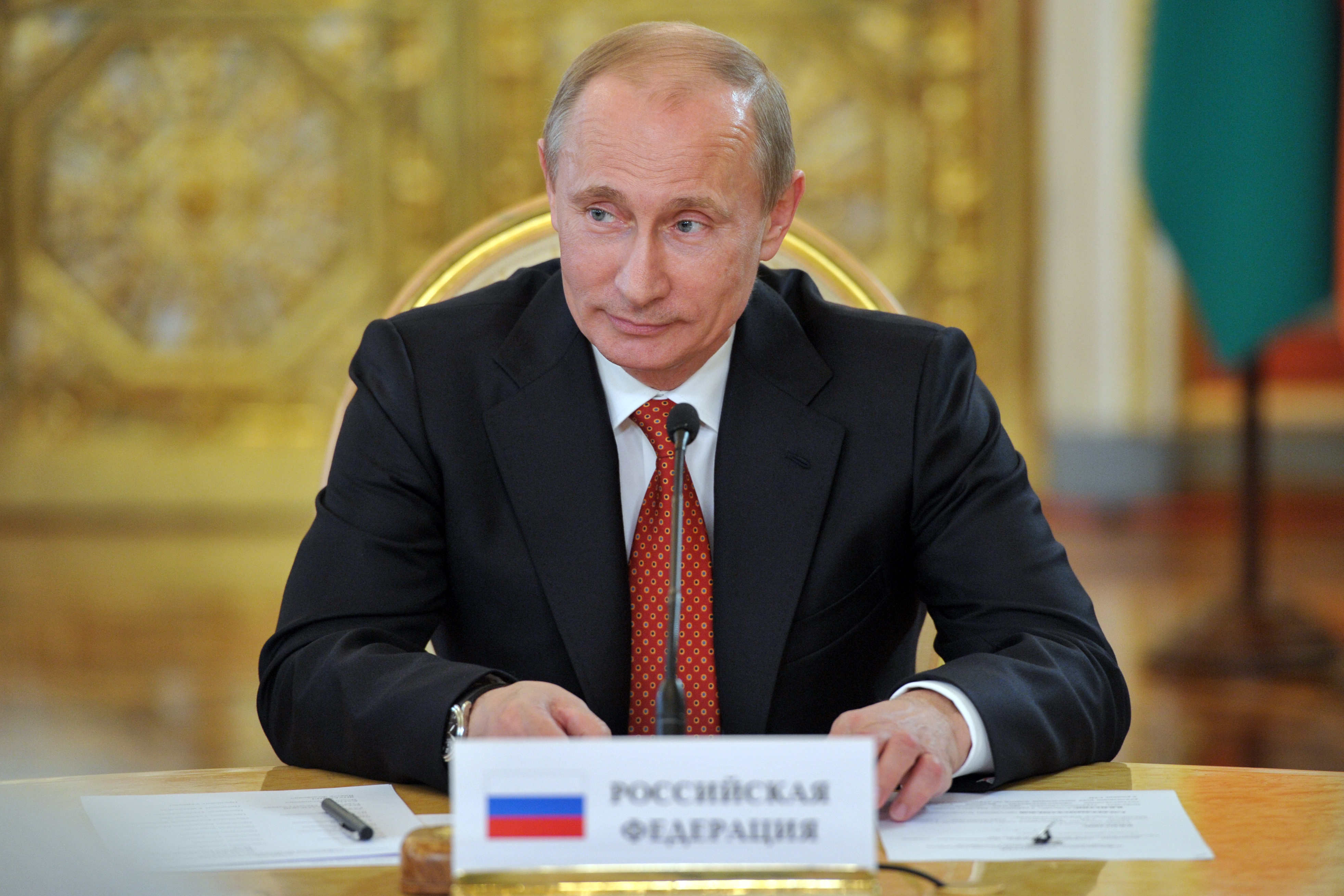 Vladimir Putin Den russiske presidenten Vladimir Putin