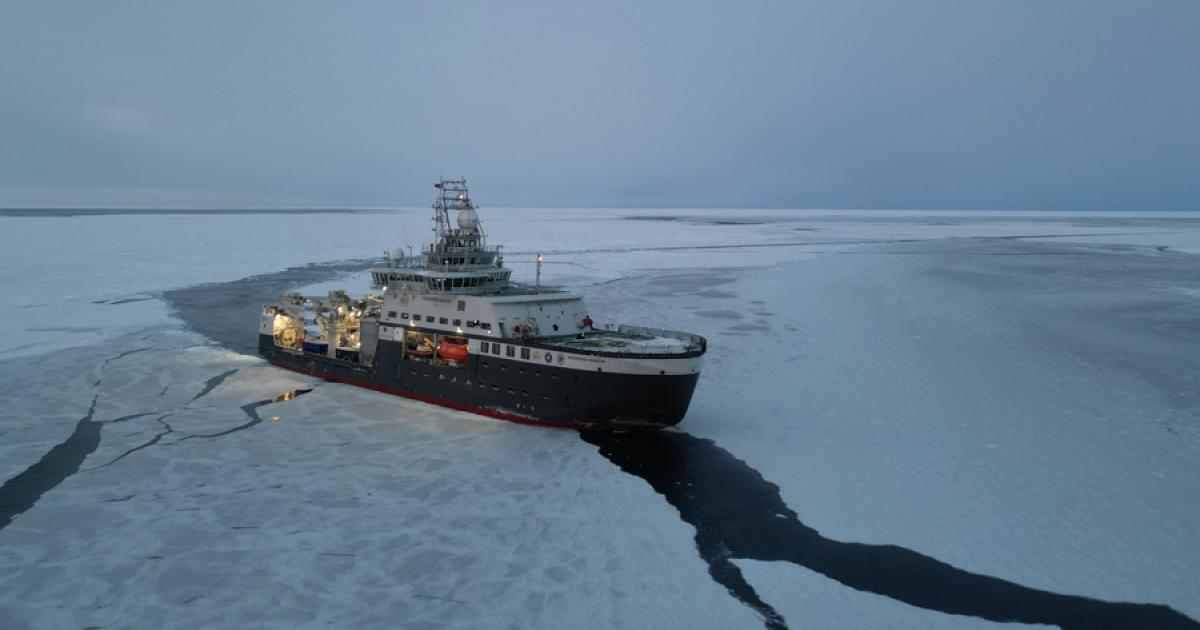 La polarhavet være lastet med unike data