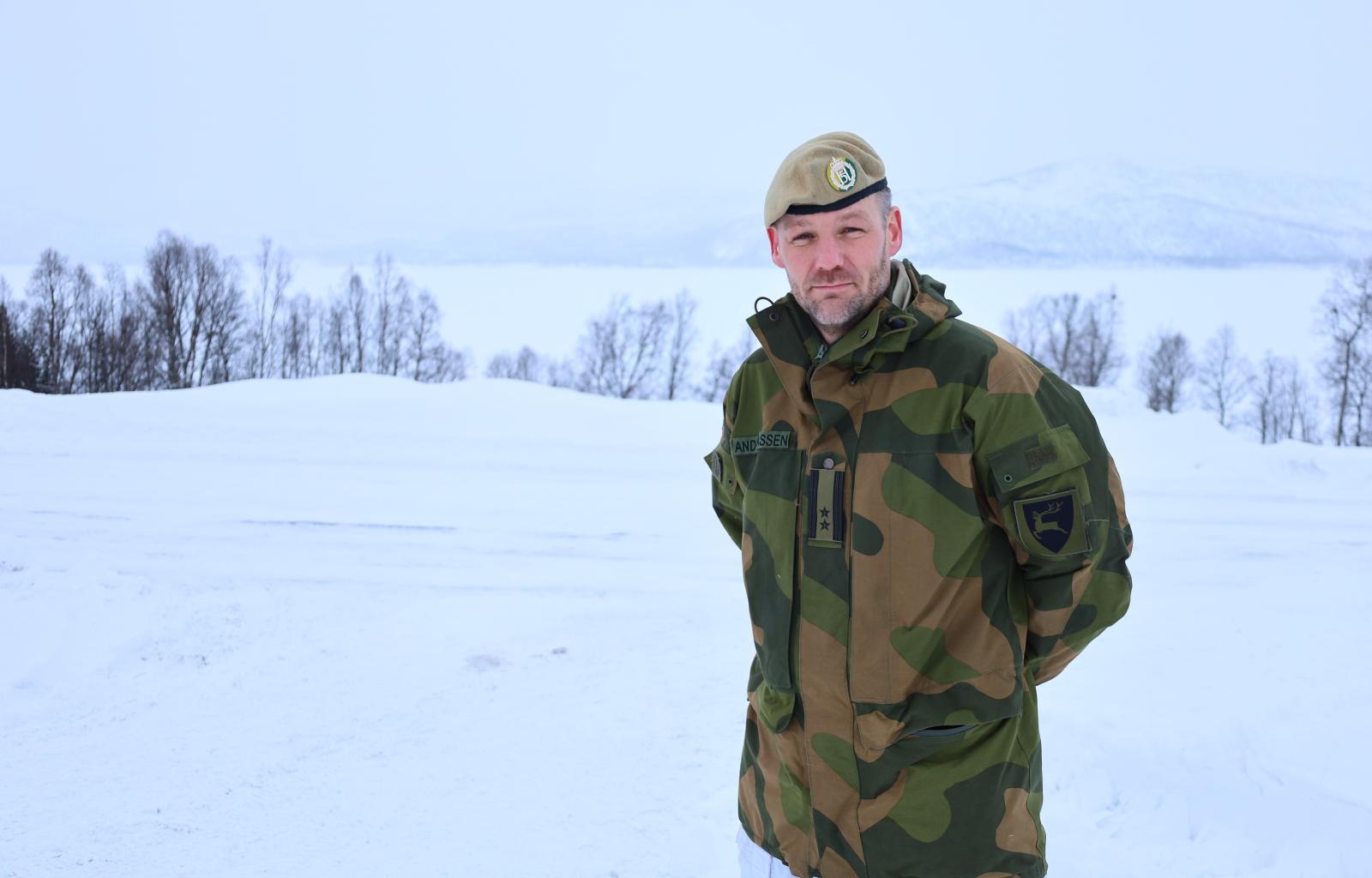 2nd Batallion Commander, Lt. Colonel Bjørn Andreassen
