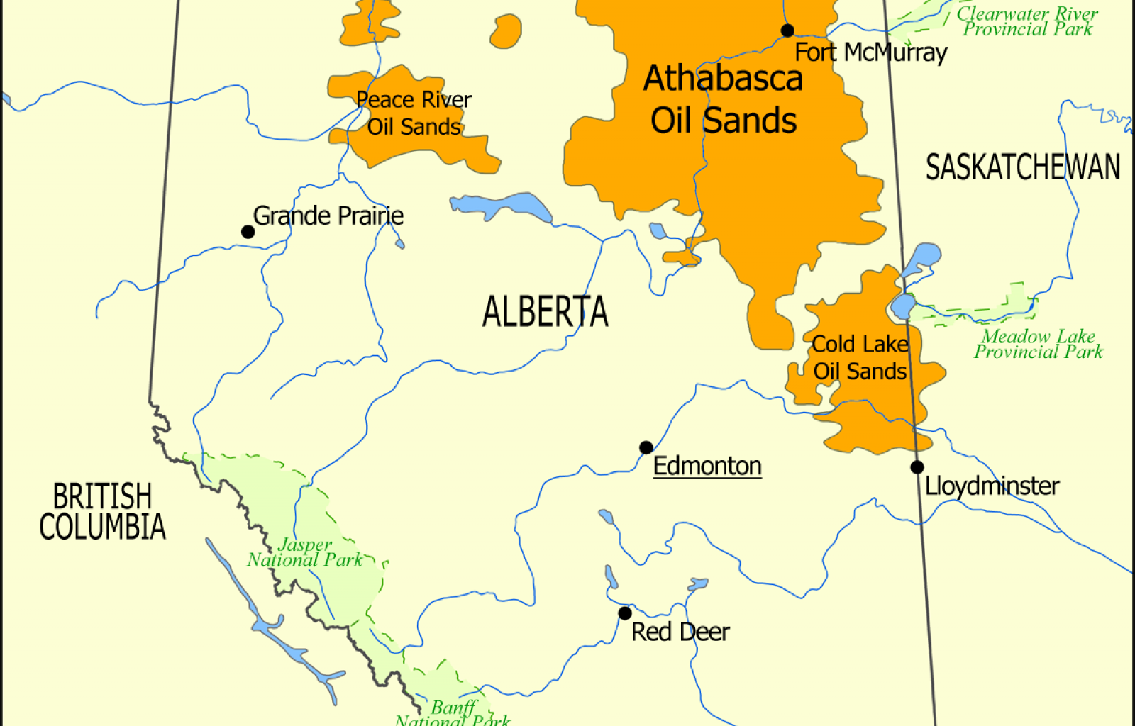 Alberta Oil And Gas Map Statoil's Oilsand Exit Finalized Alberta Oil And Gas Map Statoil's Oilsand Exit Finalized