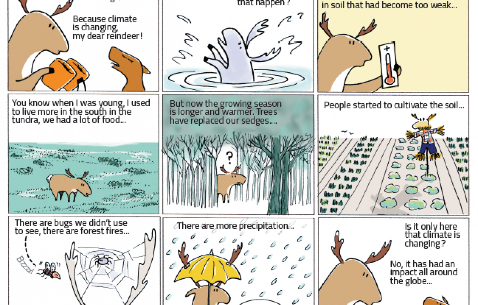 An Odd Couple Comics Combining Permafrost Research And Art