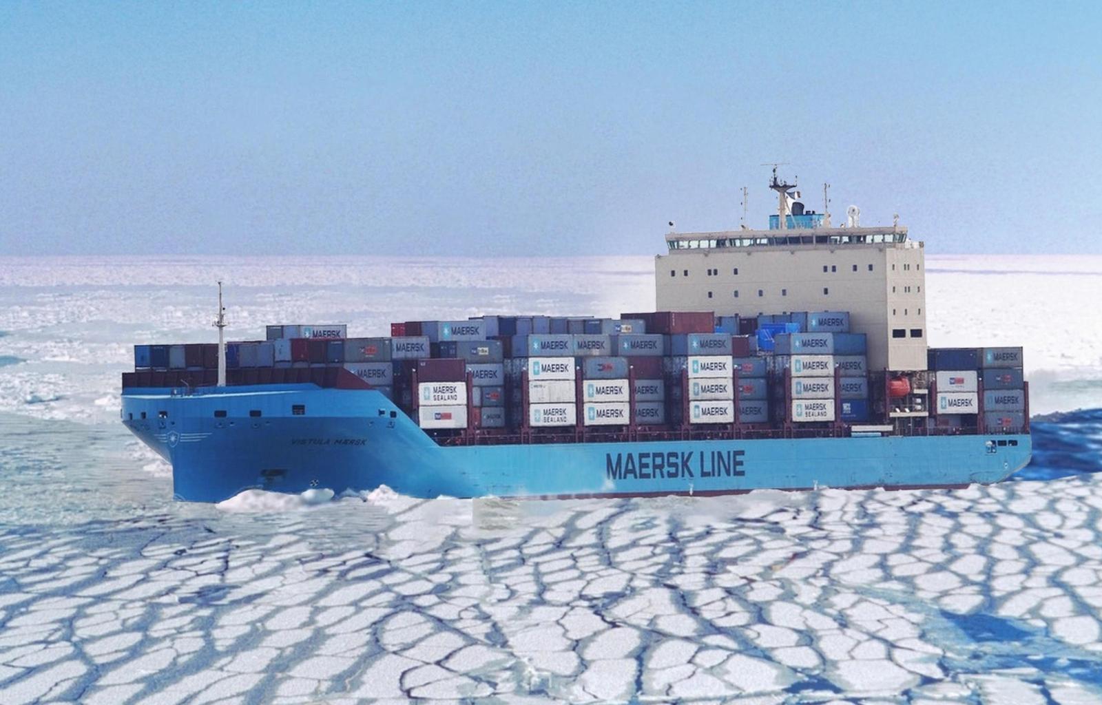 pork trap Sympathetic Maersk Container Ship Embarks on Historic Arctic Transit