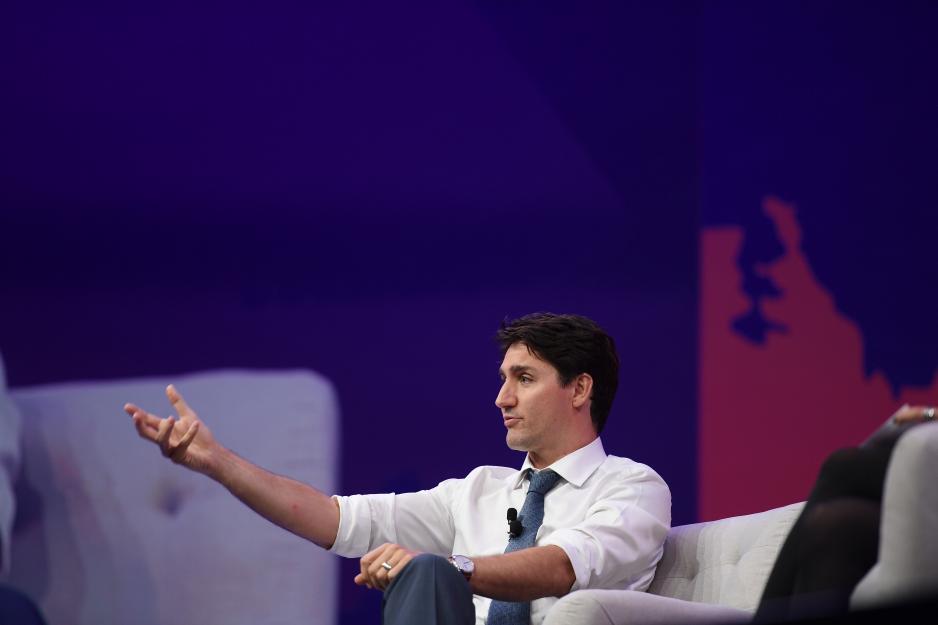 Statsminister Justin Trudeau i Canada. Foto: Eóin Noonan