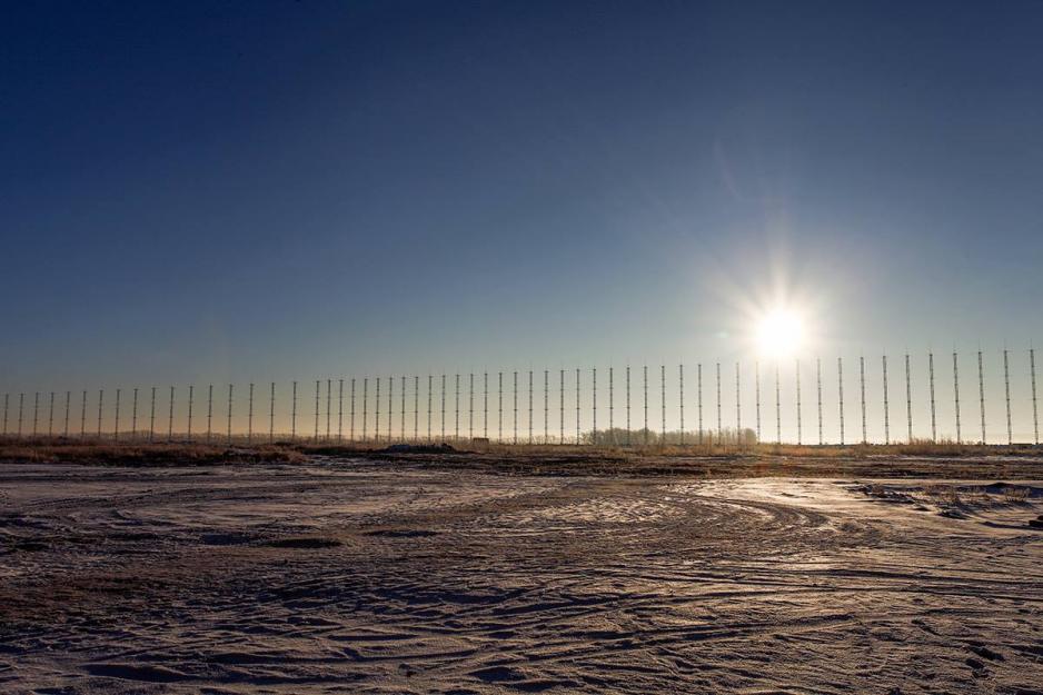 The Container over-the-horizon radar near Kovylkino. (Source: Ministry of Defense of the Russian Federation) Container