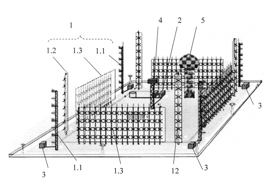 Schematic of the Resonance-N radar system from the Russian patent filing. (Source: Google Patents, link) Resonance-N
