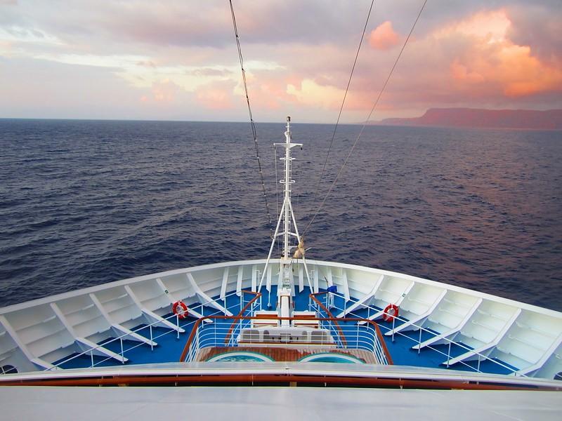 Cruiseship front Cruiseship front
