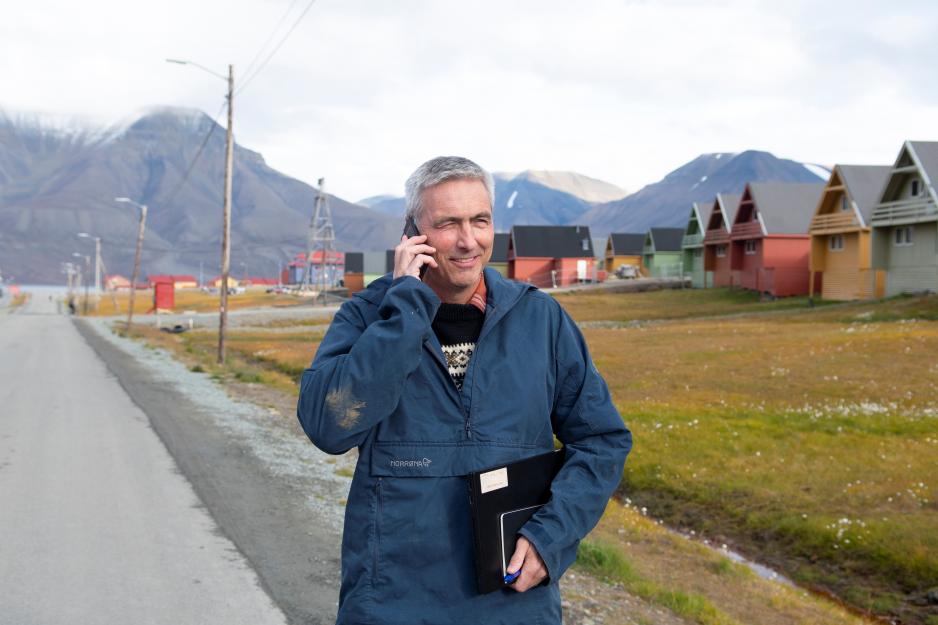 Administrerende direktør i Store Norske, Jan Morten Ertaas. Foto: Line Nagell Ylvisåker, High North News.