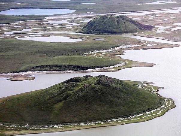 Pingos near Tuktoyaktuk, Northwest Territories, Canada. (Photo: Emma Pike) Pingos near Tuktoyaktuk, Northwest Territories, Canada. (Photo: Emma Pike)