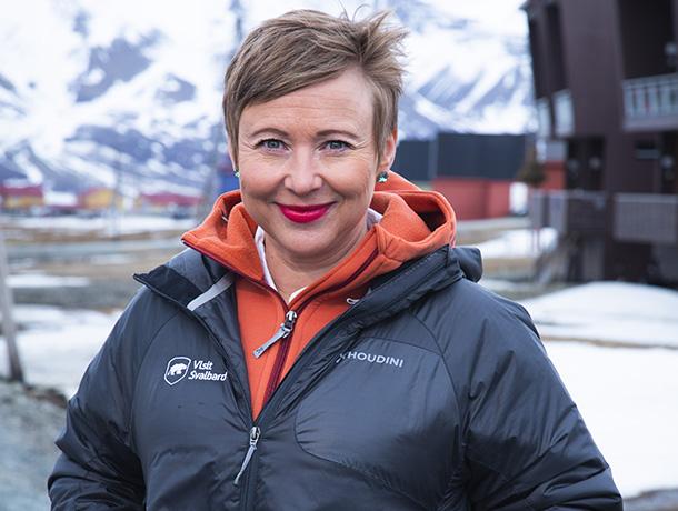 Prosjektleder masterplan i Visit Svalbard, Trine Krystad. Foto: Visit Svalbard