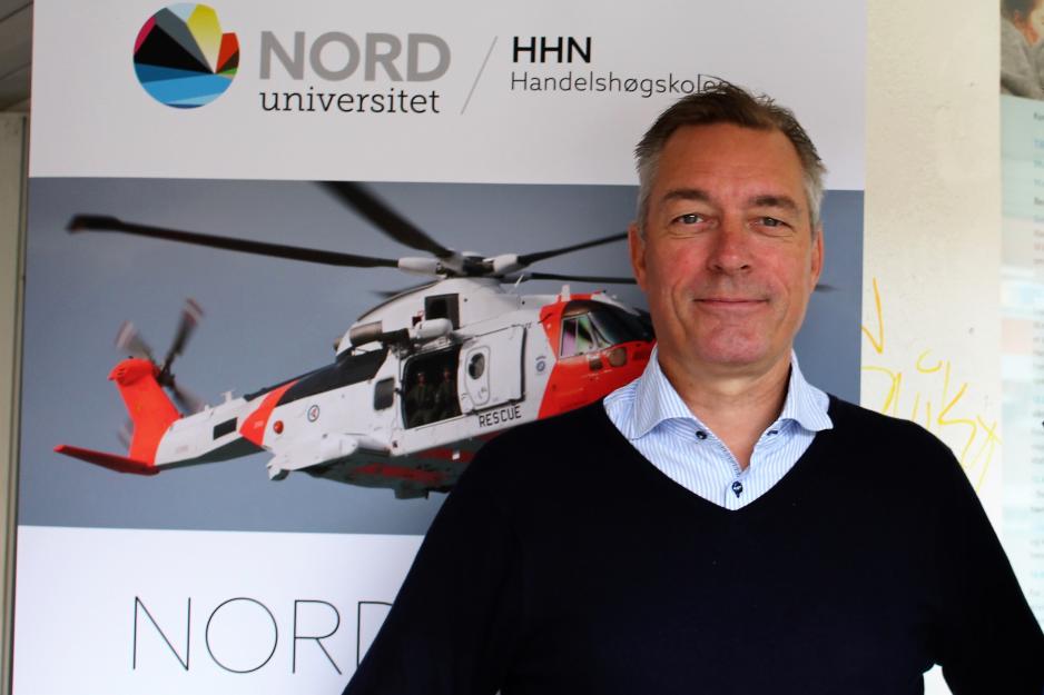 Forsvarsminister Frank Bakke-Jensen under et besøk ved Nord universitet i Bodø i 2019. (Foto: Trine Jonassen/High North News) 