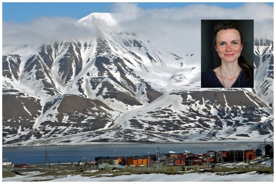 Zdenka Sokolíčková, Save Svalbard SpareBank organizing group. Longyearbyen. Foto: UiO Zdenka Sokolíčková, Save Svalbard SpareBank organizing group. Longyearbyen. Foto: UiO