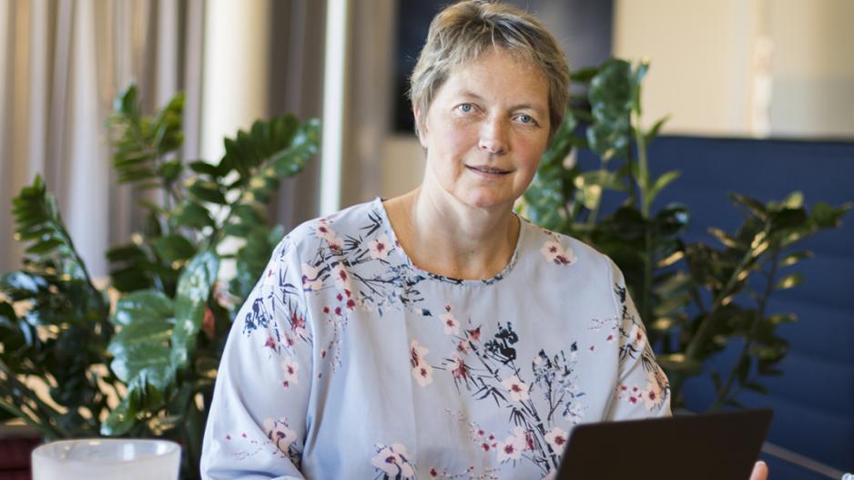 Rektor Hanne Solheim Hansen ved Nord universitet. (Foto: Nord universitet)