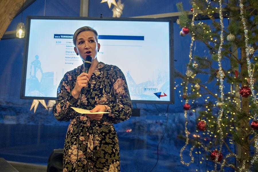 Leder for Kirkeneskonferansen, Guro Brandshaug på konferansen i 2018. (Foto: Jonas Karlsbakk) Leder for Kirkeneskonferansen, Guro Brandshaug på konferansen i 2018. (Foto: Jonas Karlsbakk)