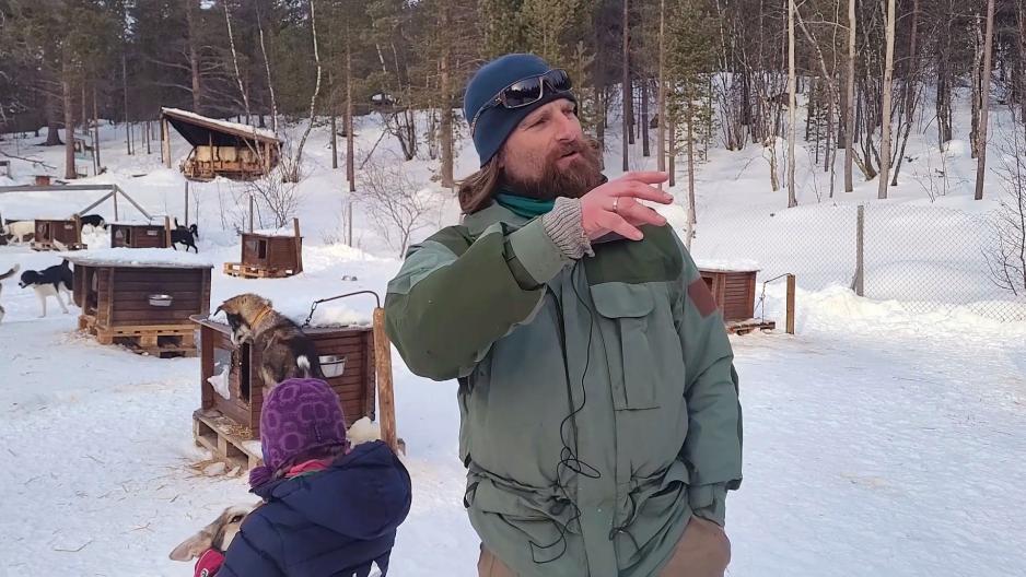 Roger Fossøy, Gargia Husky. (Photo: Arne O. Holm)