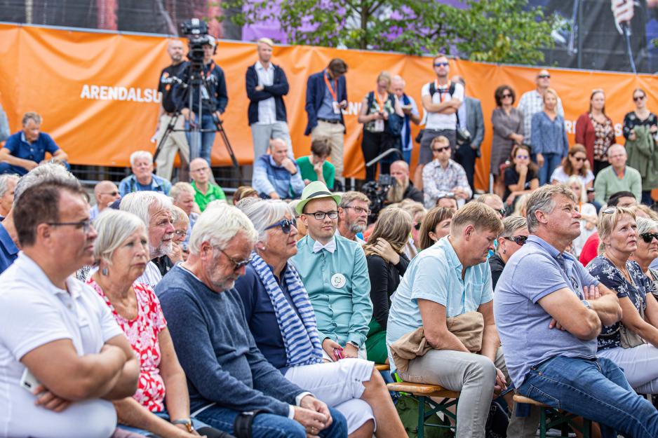 Arendalsuka 2019. (Foto: Arendalsuka, Mona Hauglid) Arendalsuka 2019. (Foto: Arendalsuka, Mona Hauglid)