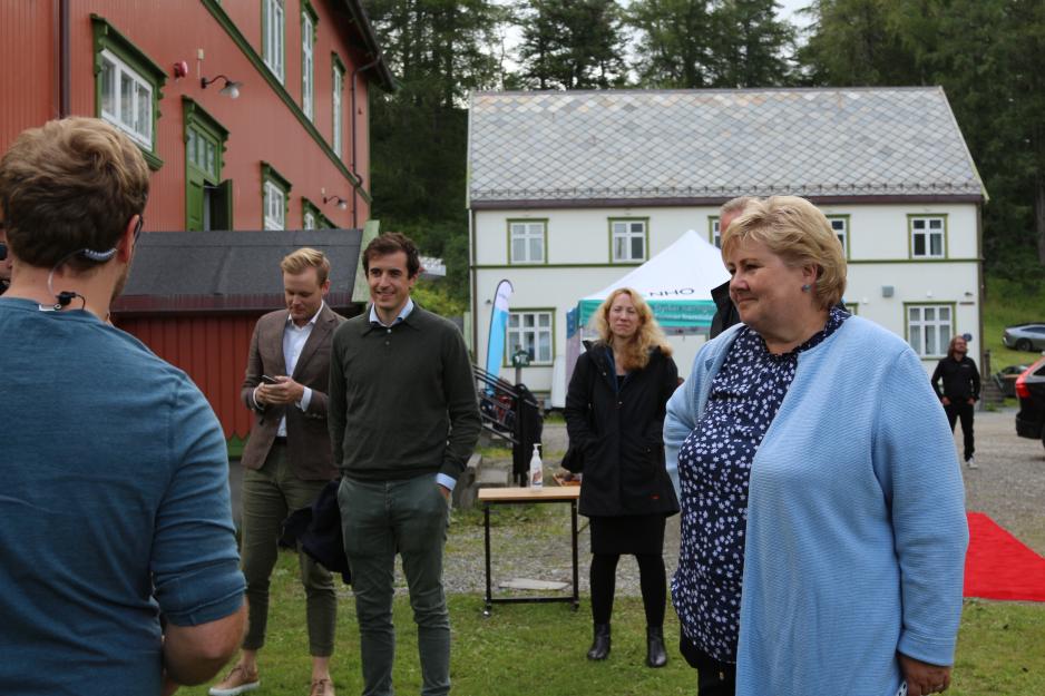 Erna Solberg, Bodø august 21