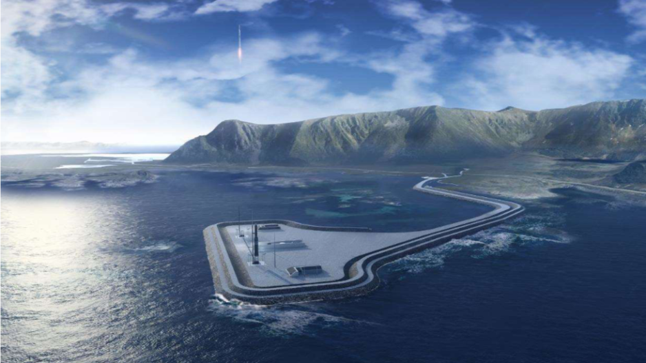 Andøya Spaceport får 365,6 millioner kroner fra regjeringen. (Foto: Norconsult) Andøya-spaceport