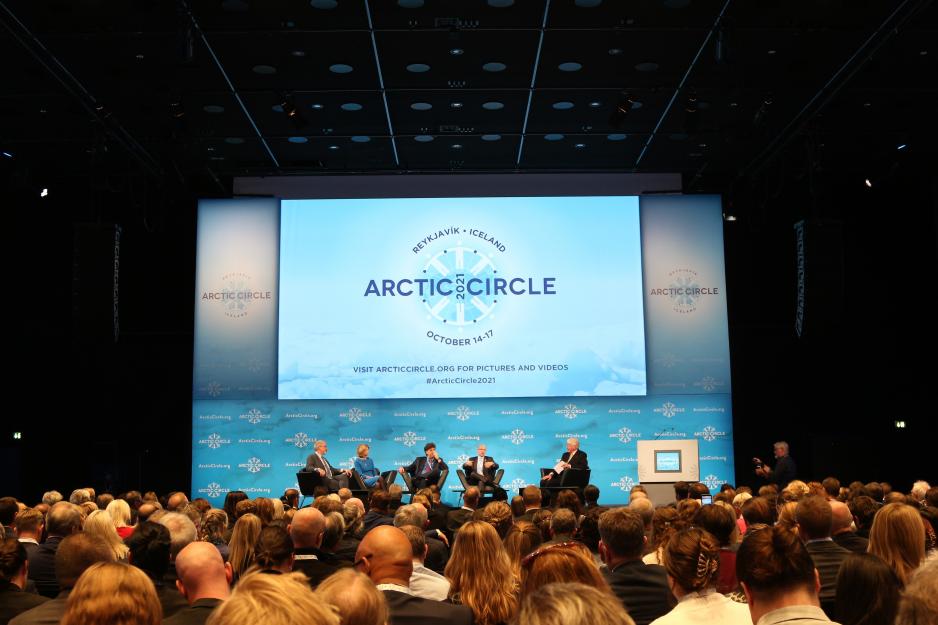 Debatt Arctic Circle 2021. (Foto: Trine Jonassen)