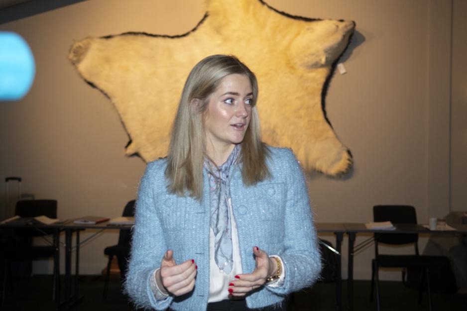 Emilie Enger Mehl på Svalbard Emilie Enger Mehl på Svalbard