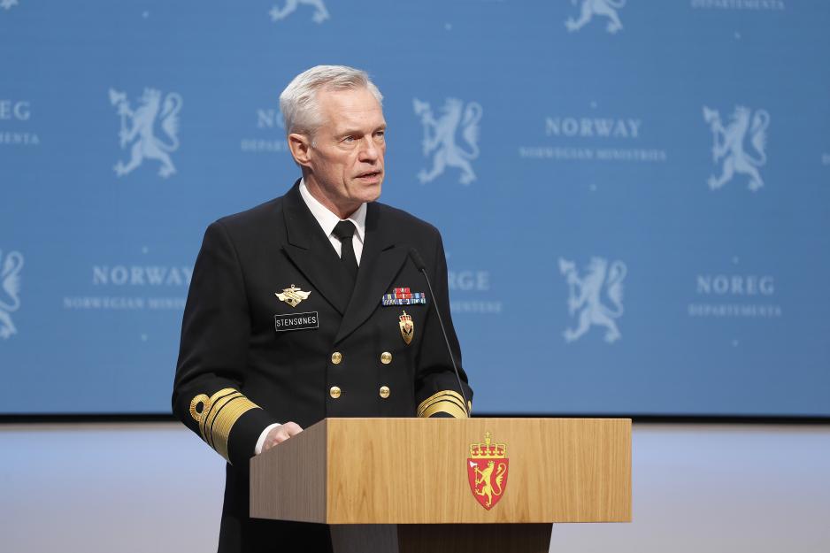 Fremleggelse av Fokus 2022 i Oslo 11 februar 2022. Fremleggelse av Fokus 2022 i Oslo