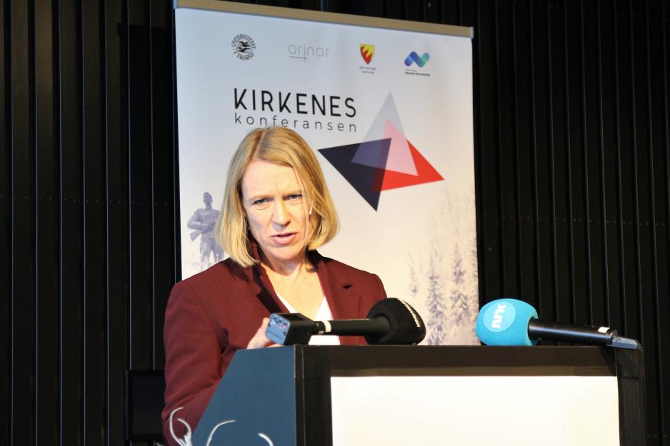 Anniken Huitfeldt på Kirkeneskonferansen 2022