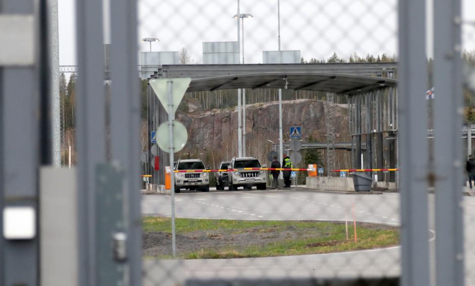 Nuijamaa grensestasjon.