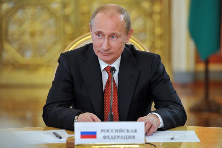 Den russiske presidenten Vladimir Putin