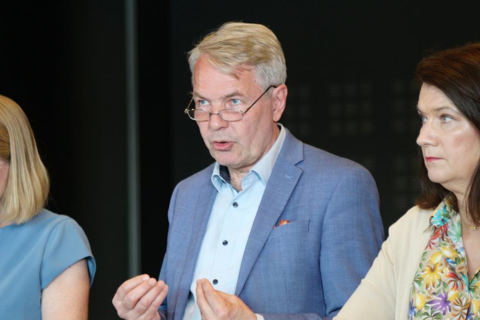 Nordisk utenriksministermøte i Bodø. Pekka Haavisto og Ann Linde