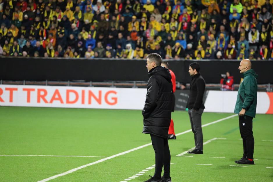 Kjetil Knutsen og Mikel Arteta