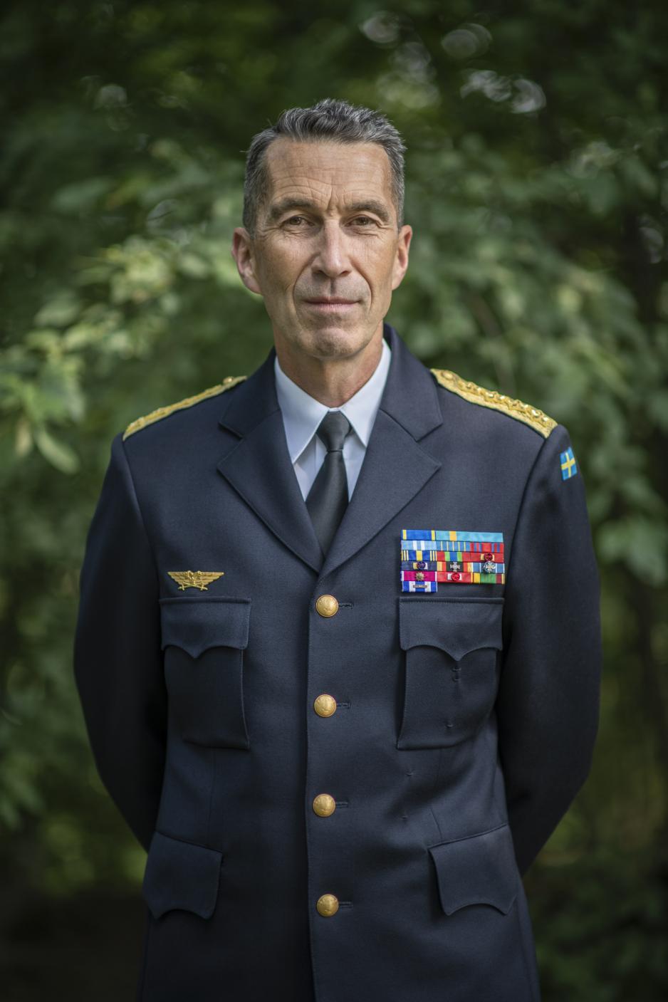 Øverstkommanderende for Försvarsmakten general Micael Bydén