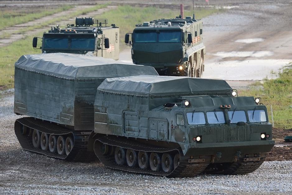 The DT-30 Vityaz tracked transport vehicle. (Source: Russian Ministry of Defense) DT-30 Vityaz