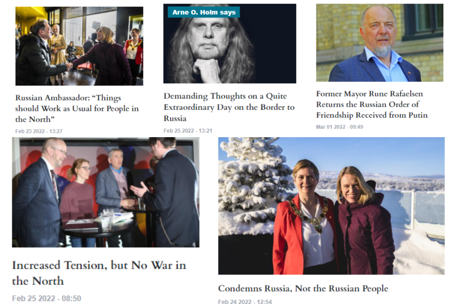 HNN coverage first week of Ukraine war HNN coverage first week of Ukraine war