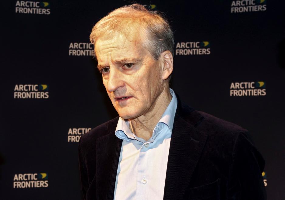 Statsminister Jonas Gahr Støre (Ap) på Arctic Frontiers 2023. (Foto: Trine Jonassen) Støre