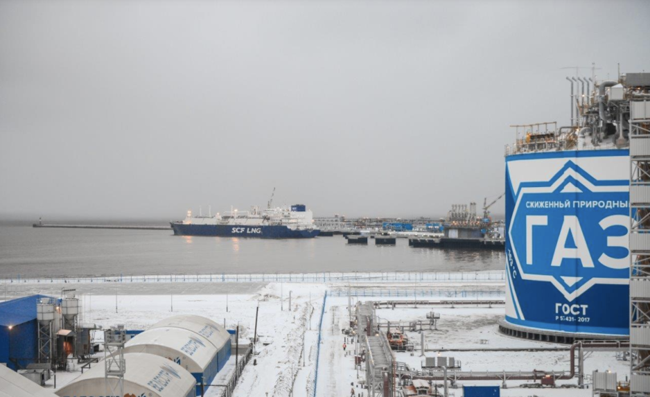 Port of Sabetta and Yamal LNG plant. (Source: Novatek) Sabetta