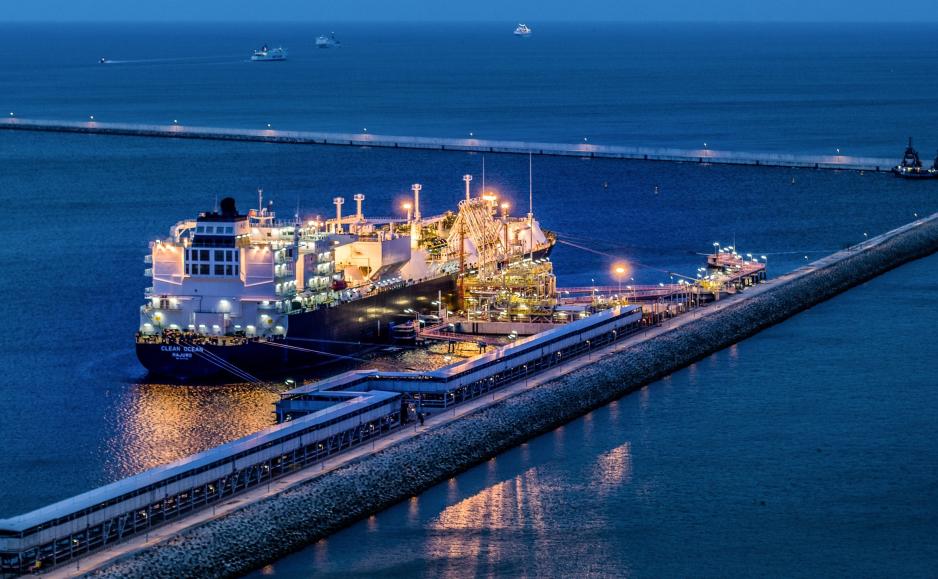 Metanowiec LNG-dostawa z USA.