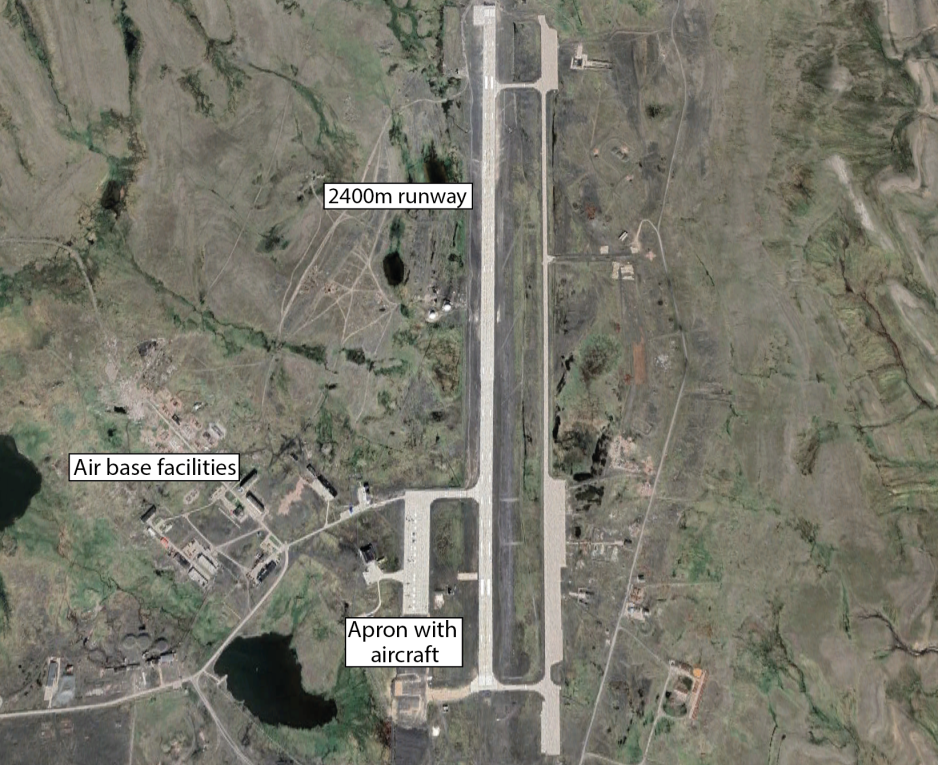 Satellite image of Rogachevo air base in July 2022. (Source: Google Earth) Rogachevo air base