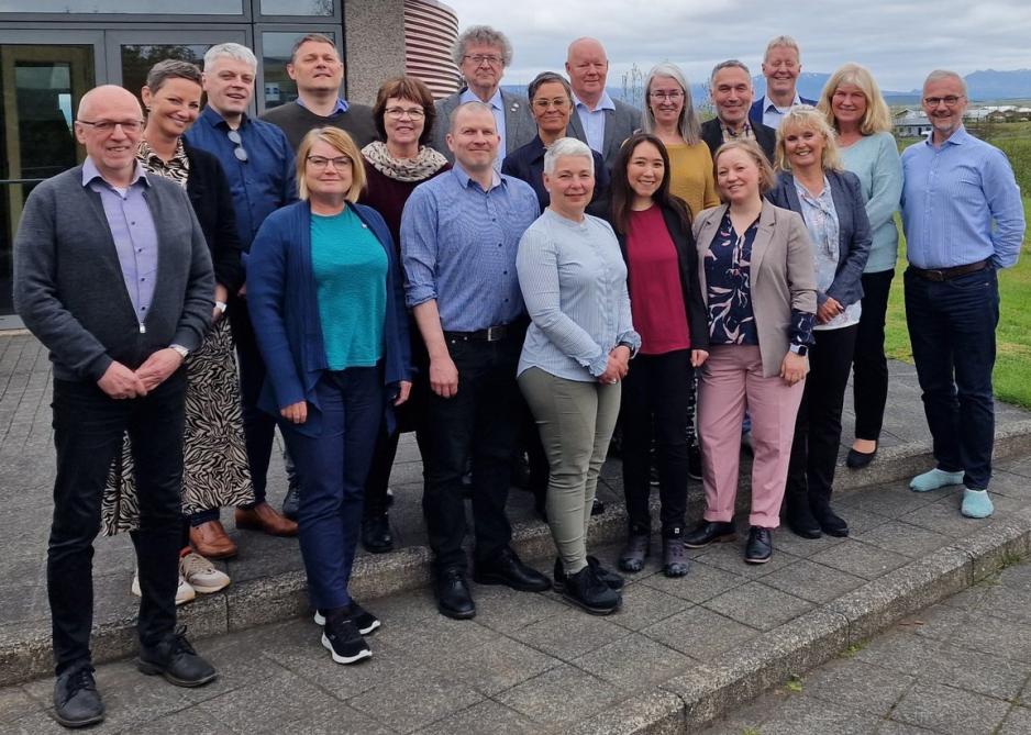 NORAs komite består av delegasjoner som møtes inntil to ganger i året. Ledelsen roterer mellom medlemslandene Island, Norge, Færøyene og Grønland. (Foto: NORA) NORA