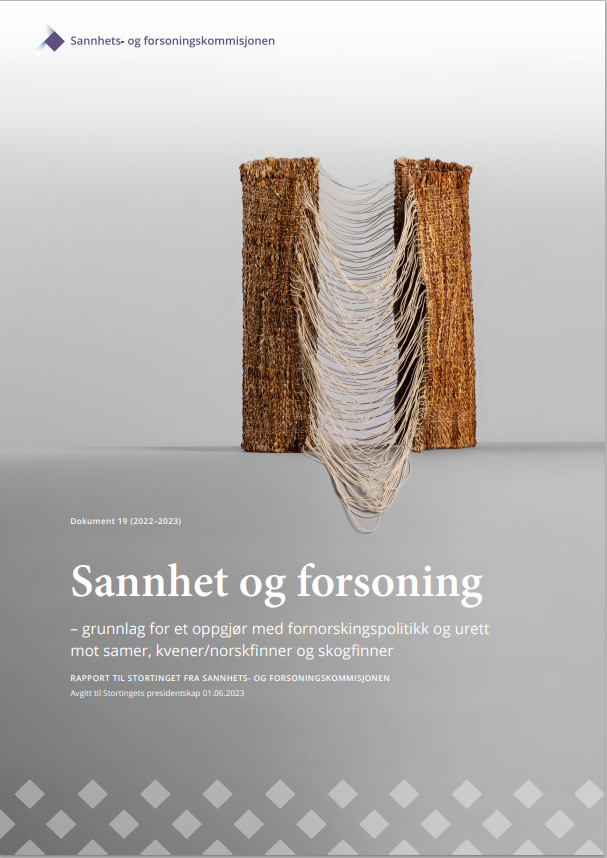 Sannhet og forsoning, forside av rapport