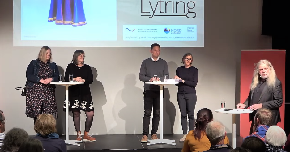 Image from the Lytring debate: What will reconciliation mean in Northern Norway? (Photo: Lytring) Lytring om forsoning