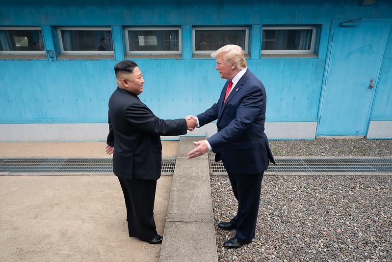 Perlevenner: Nord-Koras diktator Kim Jong un og forhenværende president av USA, Donald Trump. (Arktivfoto: Det hvite hus) President Trump Meets with Chairman Kim Jong Un.