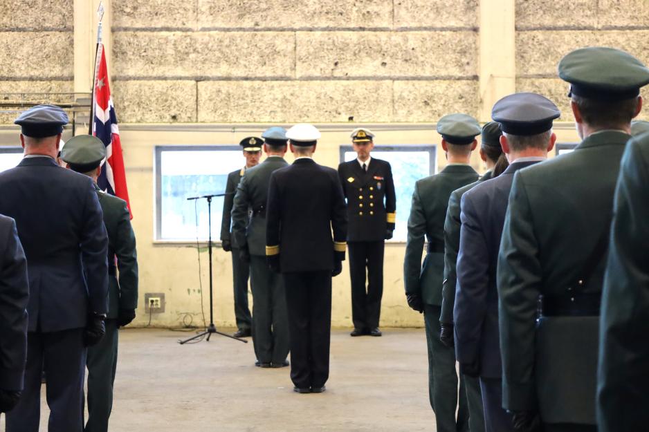 Fra sjefsskifteseremonien