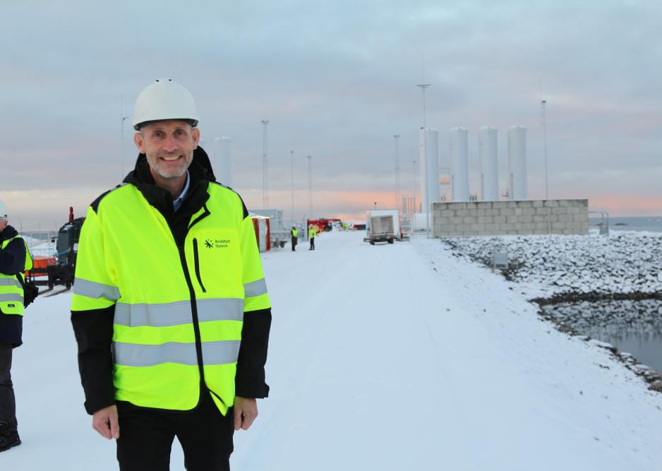 Jon Harr, Operations Director at Andøya Spaceport