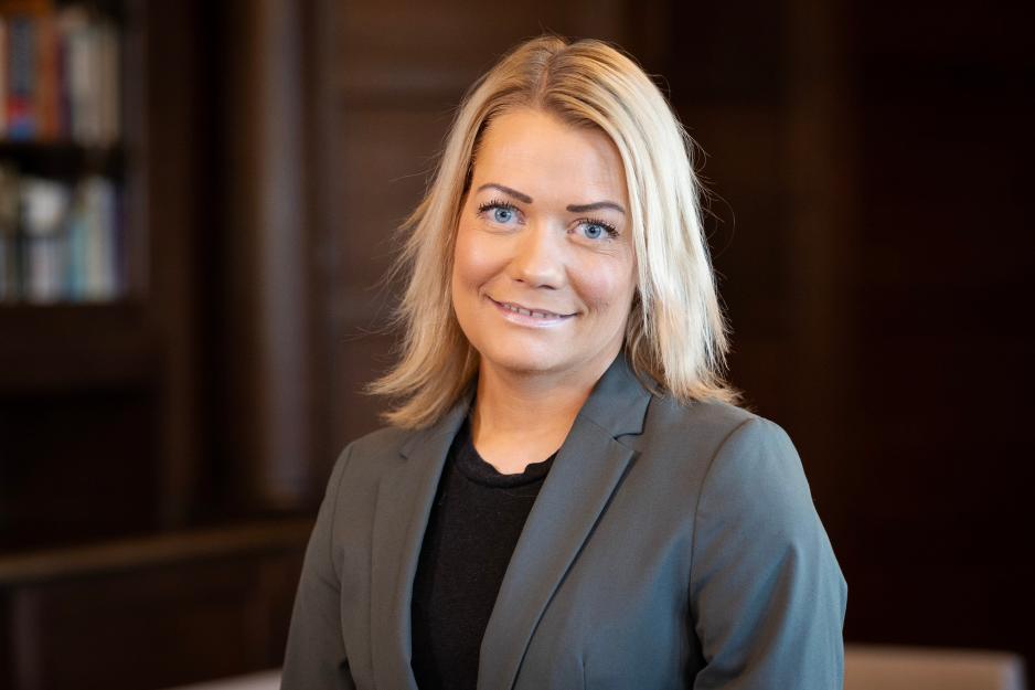 Forsknings- og høyere utdanningsminister Sandra Borch (Sp). (Foto: KD) Forsknings- og høyere utdanningsminister Sandra Borch (Sp). (Foto: KD)
