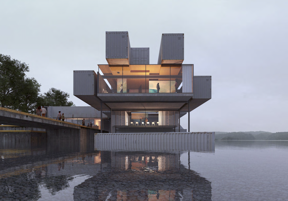 GAIA Vesterålens helsirkulære signalbygg