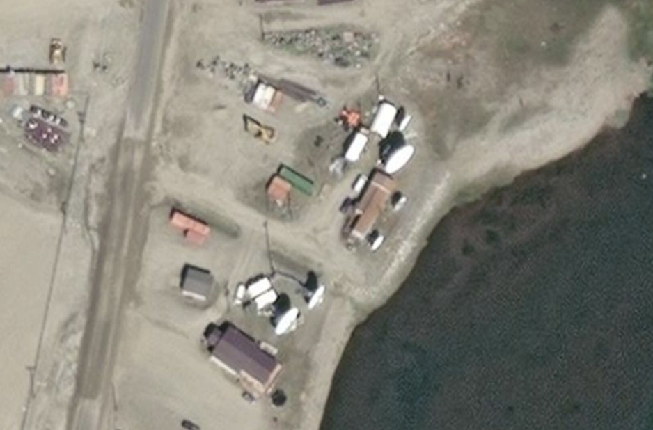 SpaceX’s Nome ground station. (Source: Google Earth) Nome Base station.